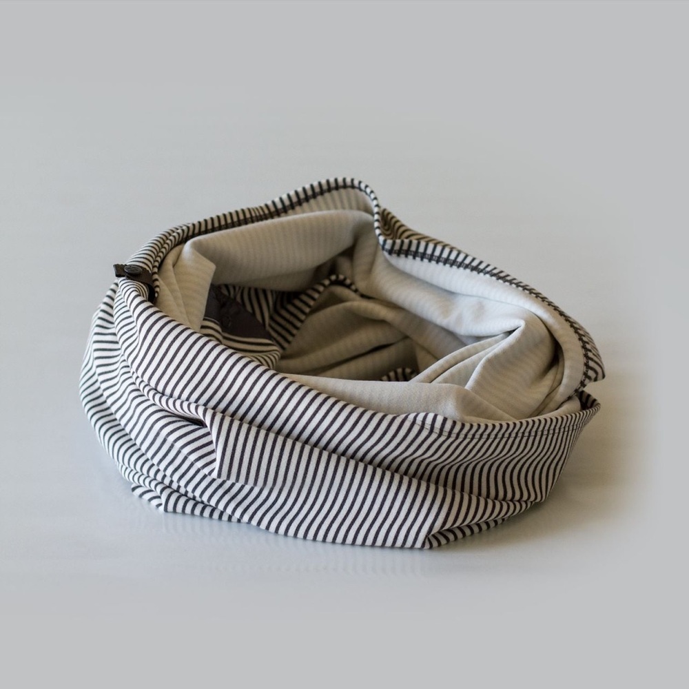 Lululemon Vinyasa Scarf *Rulu Angel Wing Soot Hyperstripe